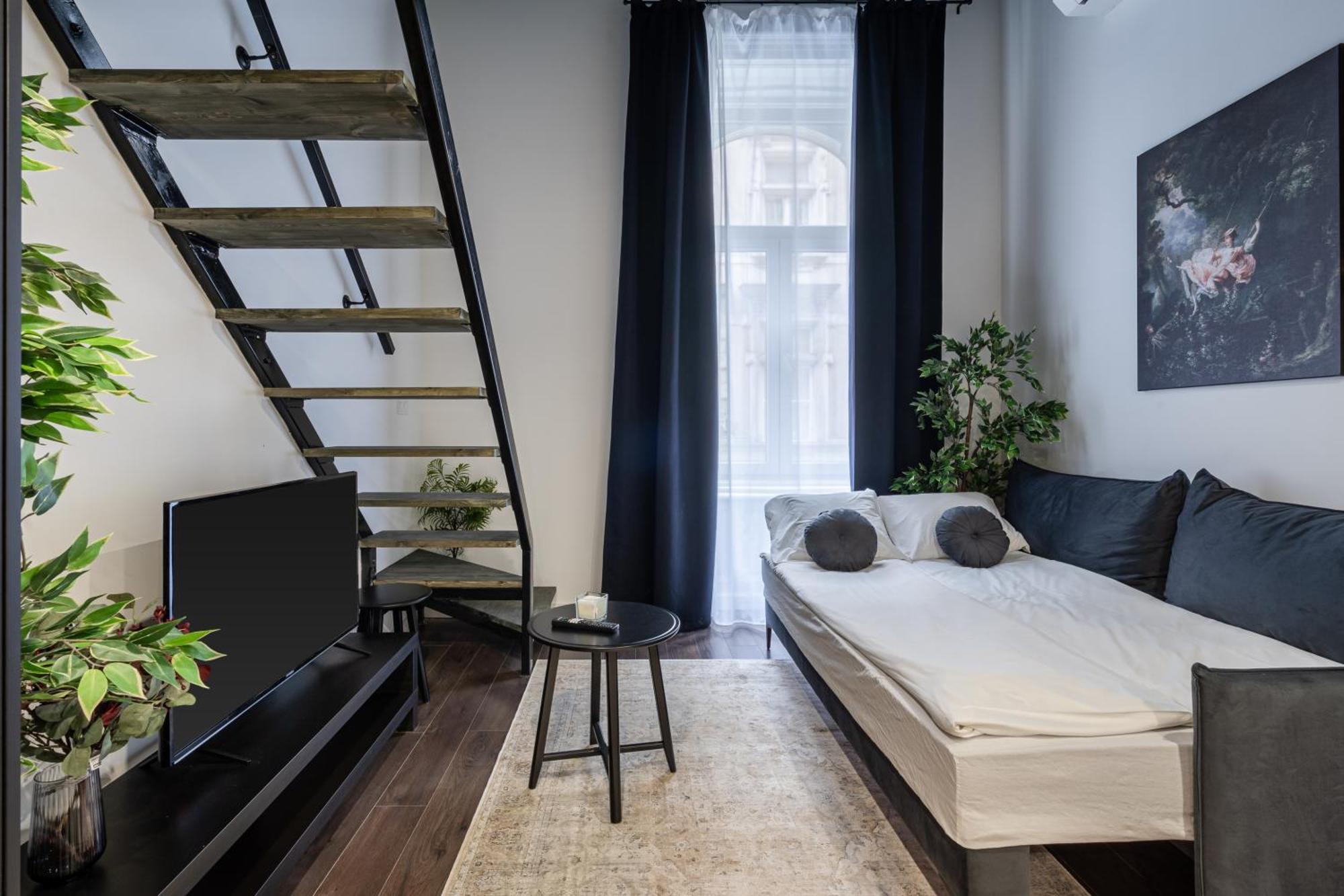 E41 - Trendy Boutique Apartments - Prime Spot By Bqa Budapest Rom bilde